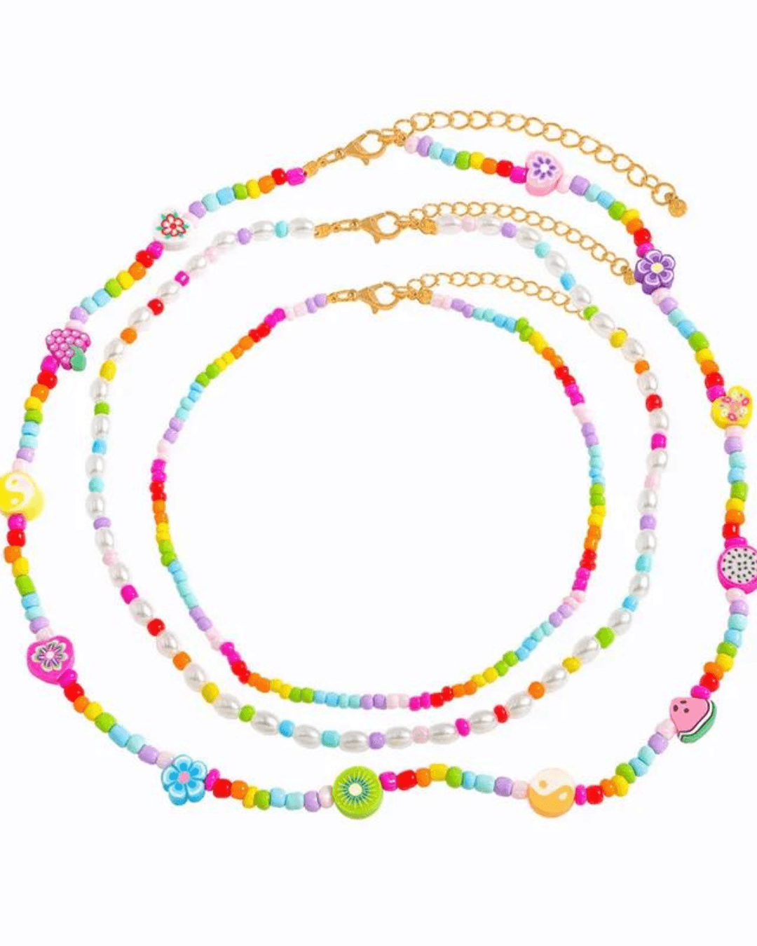 Collar triple frutal. - Venustiana